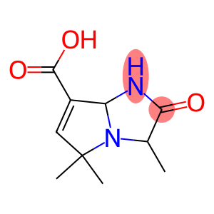 1H-Pyrrolo[1,2-a]imidazole-7-carboxylicacid,2,3,5,7a-tetrahydro-3,5,5-trimethyl-2-oxo-(9CI)