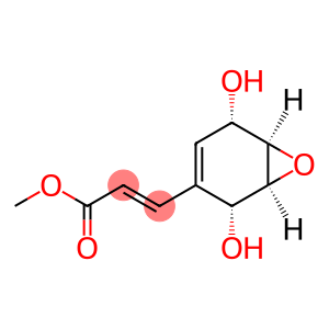 2-Propenoic acid, 3-[(1S,2R,5S,6R)-2,5-dihydroxy-7-oxabicyclo[4.1.0]hept-3-en-3-yl]-, methyl ester, (2E)- (9CI)