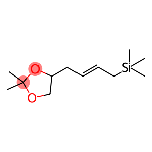 Silane, [(2E)-4-(2,2-dimethyl-1,3-dioxolan-4-yl)-2-butenyl]trimethyl- (9CI)