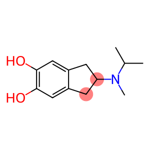 1H-Indene-5,6-diol, 2,3-dihydro-2-[methyl(1-methylethyl)amino]- (9CI)