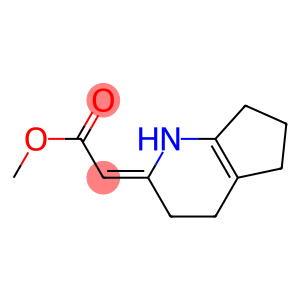 methyl (2Z)-2-(1,3,4,5,6,7-hexahydrocyclopenta[b]pyridin-2-ylidene)acetate