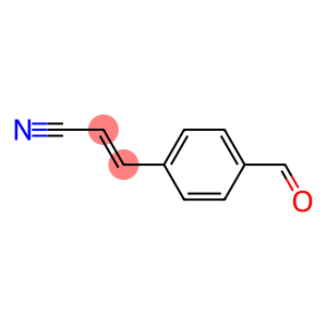 2-Propenenitrile, 3-(4-formylphenyl)-, (2E)- (9CI)