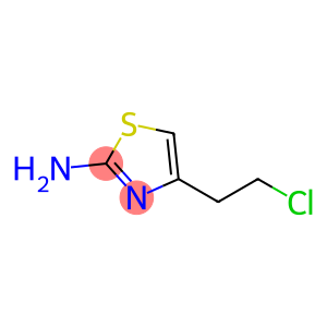 2-Thiazolamine, 4-(2-chloroethyl)-