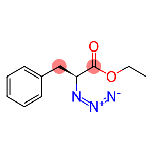 Benzenepropanoic acid, α-azido-, ethyl ester, (S)- (9CI)