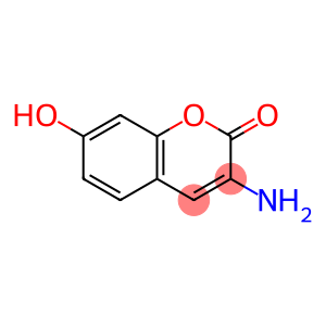 2H-1-Benzopyran-2-one, 3-amino-7-hydroxy-