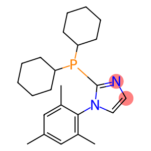 1H-Imidazole, 2-(dicyclohexylphosphino)-1-(2,4,6-trimethylphenyl)-