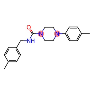 N-(4-methylbenzyl)-4-(4-methylphenyl)-1-piperazinecarboxamide
