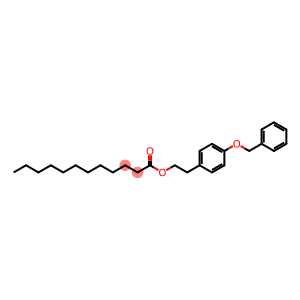 Dodecanoic acid, 2-[4-(phenylMethoxy)phenyl]ethyl ester