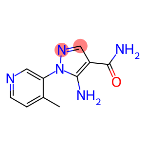 1H-Pyrazole-4-carboxamide,5-amino-1-(4-methyl-3-pyridinyl)-(9CI)
