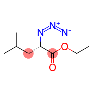Pentanoic acid, 2-azido-4-methyl-, ethyl ester, (S)- (9CI)