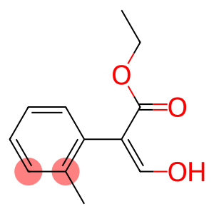 Benzeneacetic acid, alpha-(hydroxymethylene)-2-methyl-, ethyl ester (9CI)
