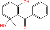 Benzophenone, 2,6-dihydroxy-2-methyl- (4CI)