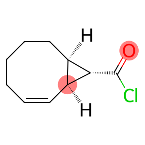 Bicyclo[6.1.0]non-2-ene-9-carbonyl chloride, (1alpha,8alpha,9alpha)- (9CI)