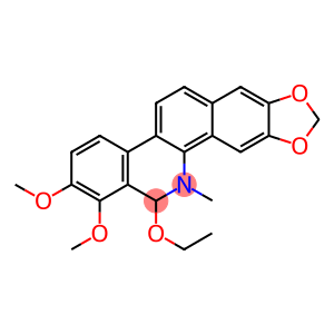 [1,3]Dioxolo[4,5]benzo[1,2-c]phenanthridinium,6-ethoxy-1,2-dimethoxy-12-methyl-