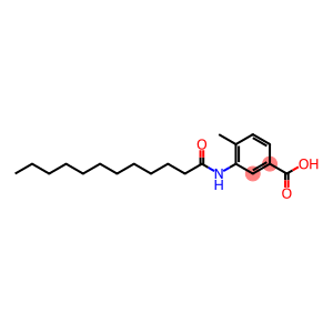 3-(dodecanoylamino)-4-methylbenzoic acid