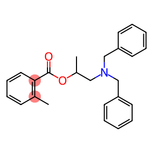 2-(dibenzylamino)-1-methylethyl 2-methylbenzoate