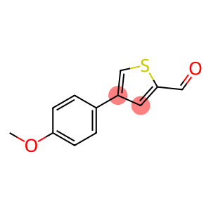 JR-9079, 4-(4-Methoxyphenyl)thiophene-2-carbaldehyde, 97%