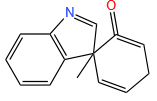 Spiro[2,5-cyclohexadiene-1,3-[3H]indol]-2(1H)-one, 1-methyl- (9CI)