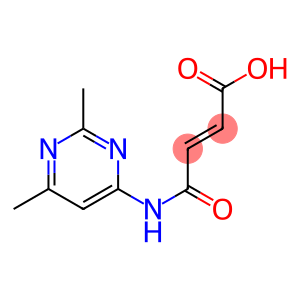 2-Butenoicacid,4-[(2,6-dimethyl-4-pyrimidinyl)amino]-4-oxo-(9CI)