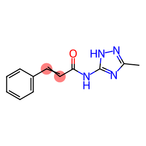 2-Propenamide,N-(5-methyl-1H-1,2,4-triazol-3-yl)-3-phenyl-(9CI)