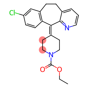 ethyl 4-(8-chloro-5,6-dihydro-11h-benzo[5,6]cyclohepta[1,2-b]pyridin-11-ylidene)-1-piperidinecarboxylate