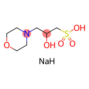 3-(N-Morpholino)-2-hydroxypropanesuIfonic acid, Sodium Salt