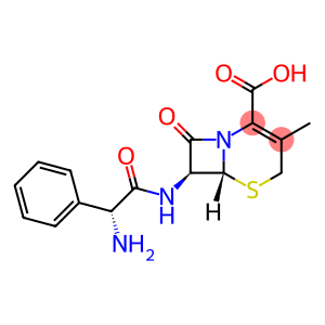 5-Thia-1-azabicyclo[4.2.0]oct-2-ene-2-carboxylic acid, 7-[[(2R)-aminophenylacetyl]amino]-3-methyl-8-oxo-, (6R,7S)- (9CI)
