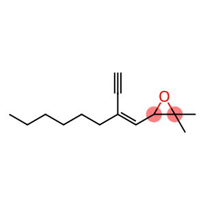 Oxirane, 3-[(1Z)-2-ethynyl-1-octen-1-yl]-2,2-dimethyl-