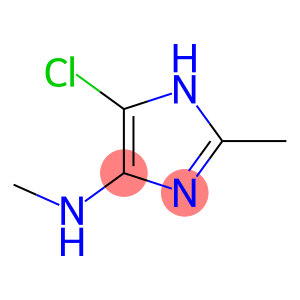 1H-Imidazol-4-amine,  5-chloro-N,2-dimethyl-