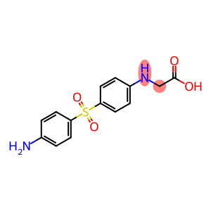 N-[4-[(4-aminophenyl)sulphonyl]phenyl]glycine