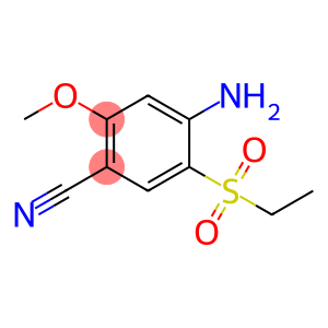 4-Amino-5-ethylsulfonyl-2-methoxybenzonitrile