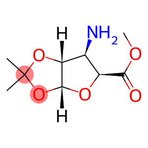 α-D-Xylofuranuronic acid, 3-amino-3-deoxy-1,2-O-(1-methylethylidene)-, methyl ester