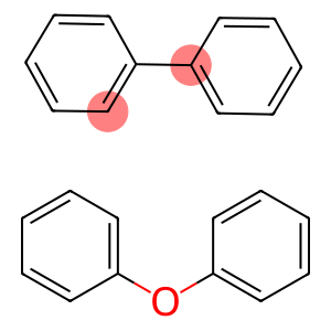 Diphenyl and diphenylether