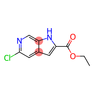 1H-Pyrrolo[2,3-c]pyridine-2-carboxylic acid, 5-chloro-, ethyl ester