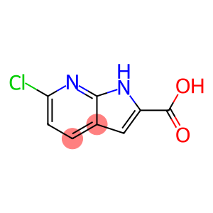 6-氯-1H-吡咯并[2,3-B]吡啶-2-甲酸