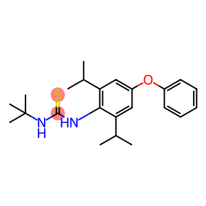 1-tert-butyl-3-[4-phenoxy-2,6-di(propan-2-yl)phenyl]thiourea