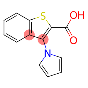 3-(1H-Pyrrol-1-yl)-1-benzothiophene-2-carboxylicacid
