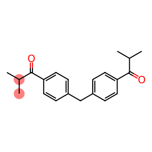 2-methyl-1-(4-{[4-(2-methylpropanoyl)phenyl]methyl}phenyl)propan-1-one