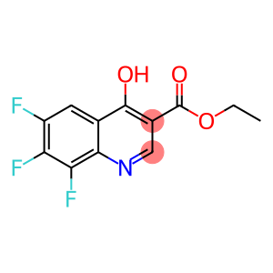 3-Quinolinecarboxylic acid, 6,7,8-trifluoro-4-hydroxy-, ethyl ester