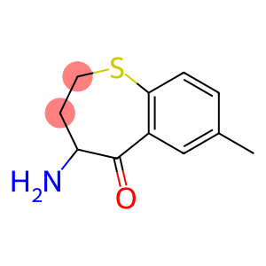 1-Benzothiepin-5(2H)-one,4-amino-3,4-dihydro-7-methyl-(8CI)