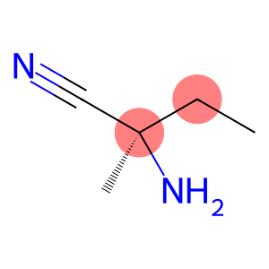 Butanenitrile, 2-amino-2-methyl-, (2R)-