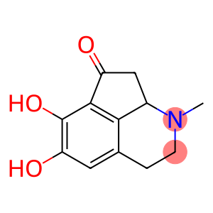 Cyclopent[ij]isoquinolin-7(1H)-one, 2,3,8,8a-tetrahydro-5,6-dihydroxy-1-methyl- (8CI)