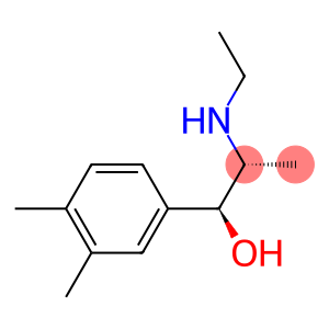 Benzyl alcohol, alpha-[1-(ethylamino)ethyl]-3,4-dimethyl-, erythro- (8CI)