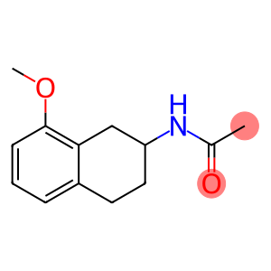 Acetamide, N-(1,2,3,4-tetrahydro-8-methoxy-2-naphthalenyl)-
