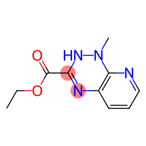 Pyrido[3,2-e]-as-triazine-3-carboxylic acid, 1,2-dihydro-1-methyl-, ethyl ester (8CI)