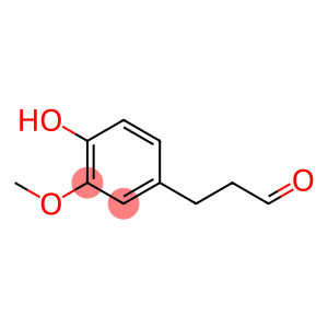 3-Methoxy-4-hydroxybenzenepropionaldehyde