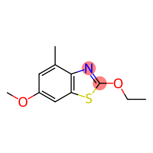 Benzothiazole, 2-ethoxy-6-methoxy-4-methyl- (9CI)