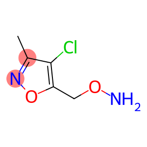 Isoxazole, 5-[(aminooxy)methyl]-4-chloro-3-methyl- (9CI)