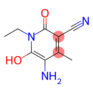 5-氨基-1-乙基-1,2-二氢-6-羟基-4-甲基-2-氧代-3-氰基吡啶