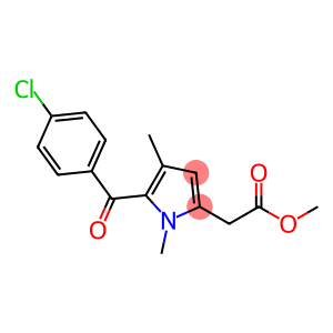 methyl 5-(4-chlorobenzoyl)-1,4-dimethyl-1H-pyrrole-2-acetate